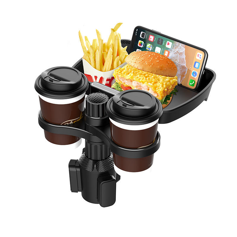 Multi-functio<i></i>nal Rotating Car Cup Holder Tray - Guangzhou Wangxin Automotive Supplies Co., Ltd.